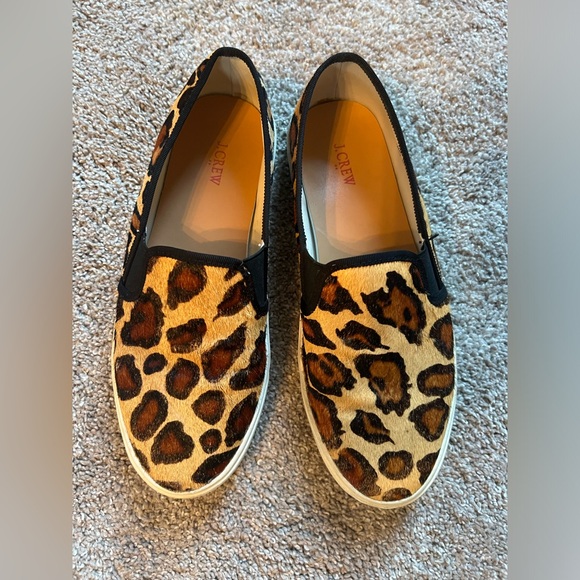 J Crew leopard print slip ons - Picture 3 of 3